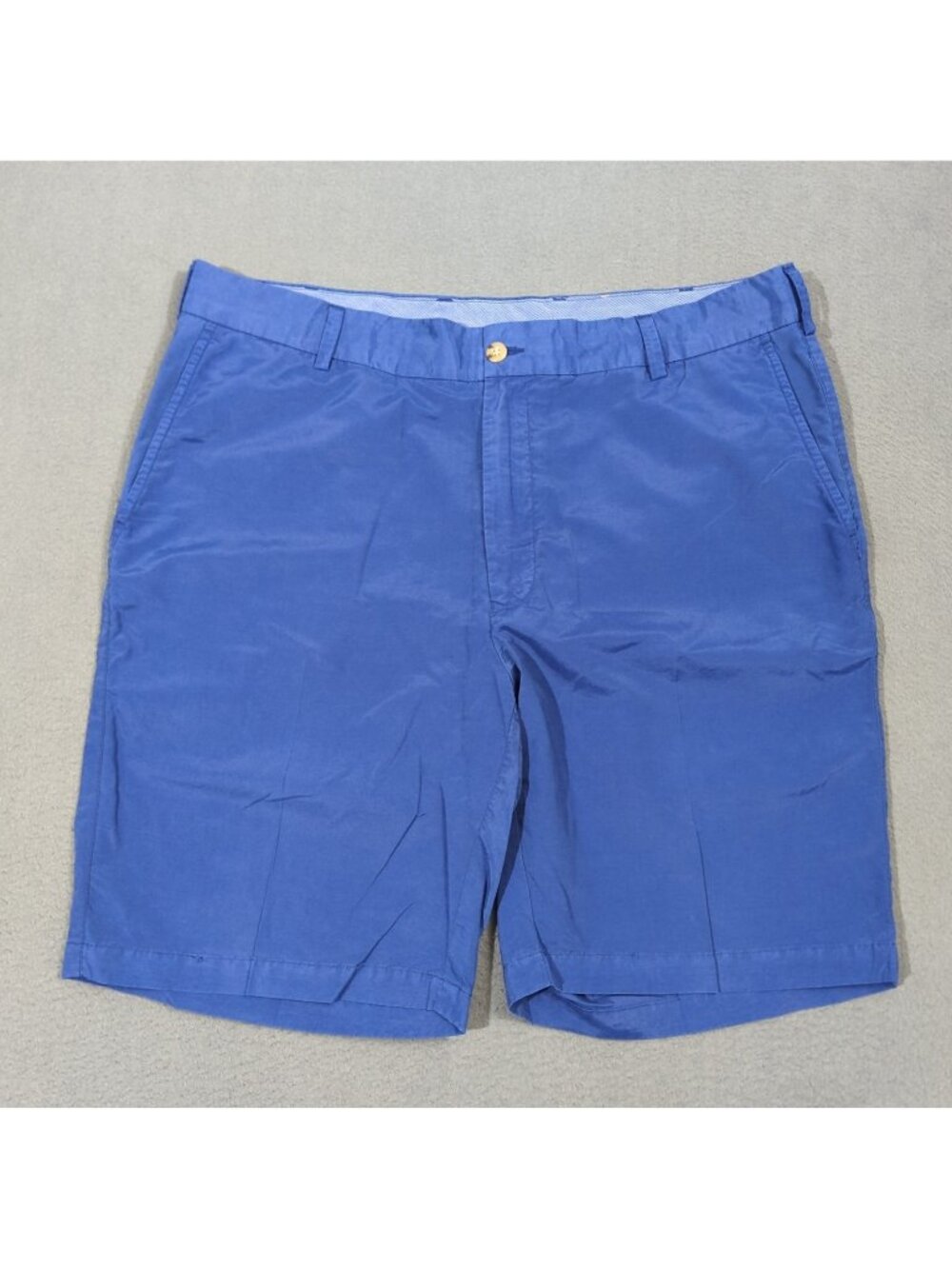 Peter Millar Seaside Poplin Short Men's 36 Blue Preppy Golf Casual MS19B01